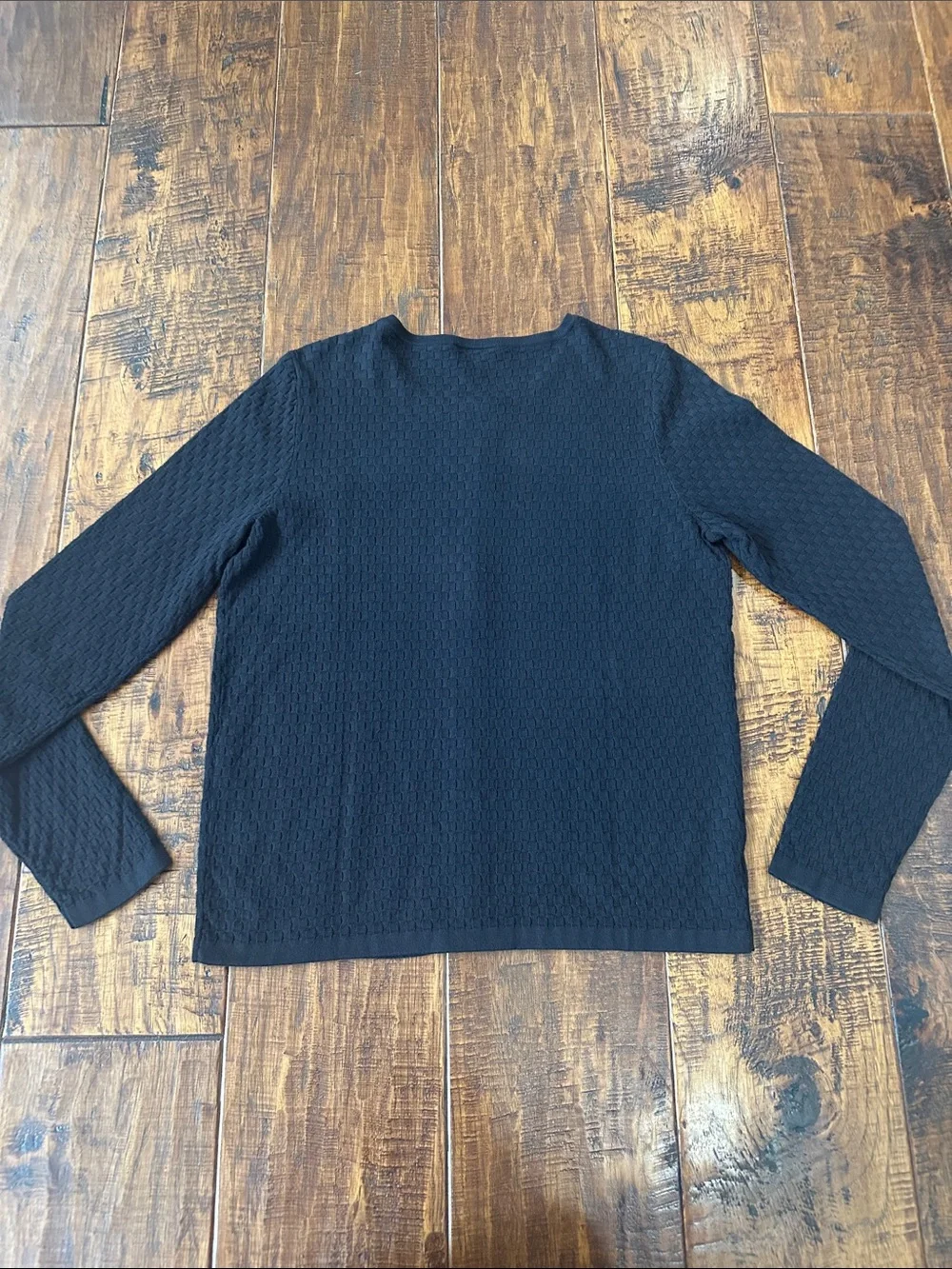Ann Taylor Factory Black Textured Zip-Up Cardigan. New Without Tags